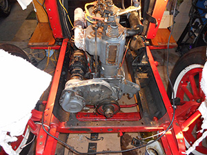 reo engine compartment