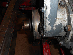 reo crankshaft pulley damage