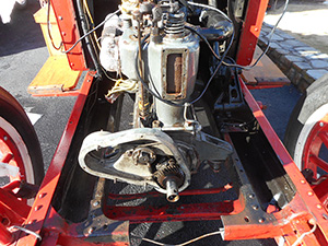 reo engine front